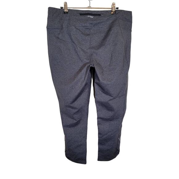 Gander Mountain Women Crop Straight Leg Pant Mid Rise Elastic Waist Gray Size XL - Picture 2 of 8